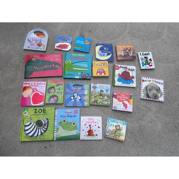 Kids Toddler Board Books Lot of 20 Childrens Learning Reading Story - Picture 1 of 8